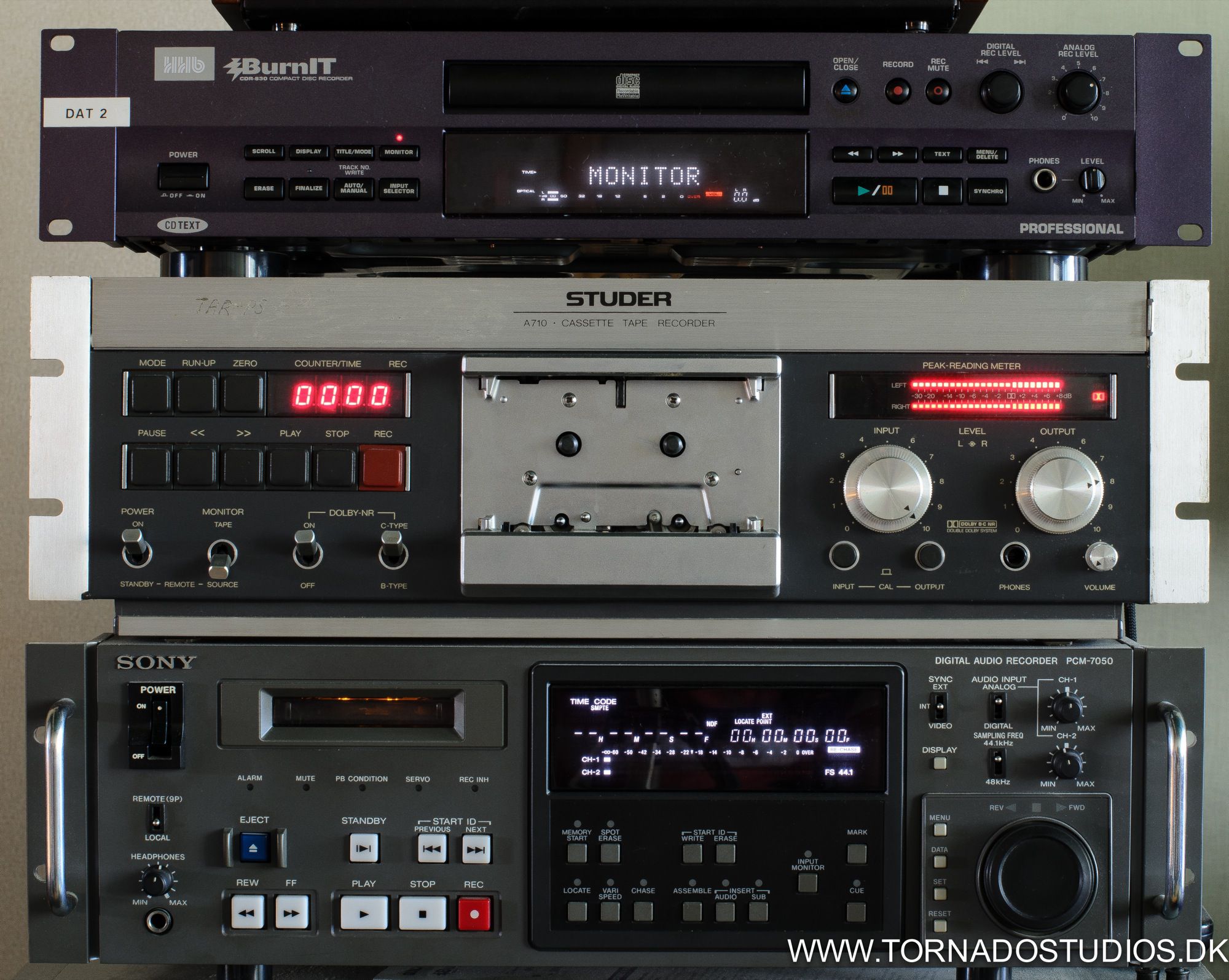 Studer A710 cassette tape recorder