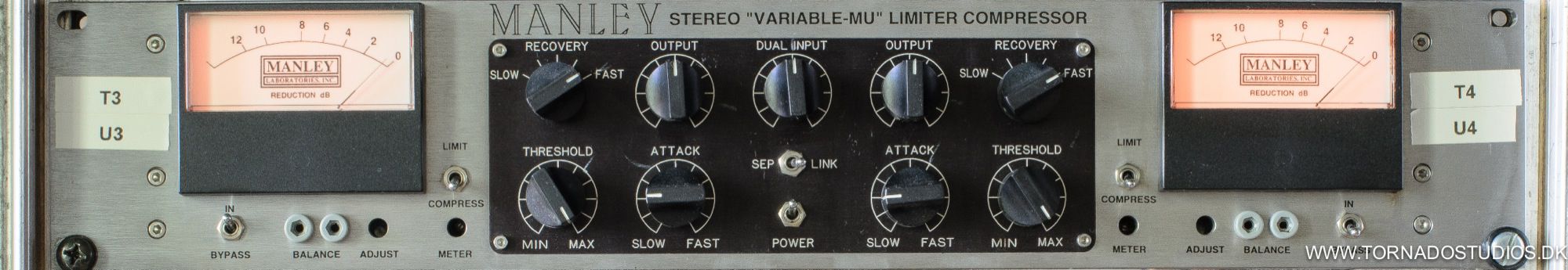 Manley Stereo Variable-MU Limiter Compressor